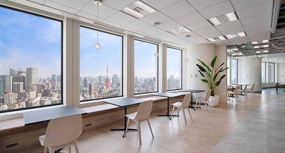 六本木ヒルズ31階に東京オフィスを構えています。