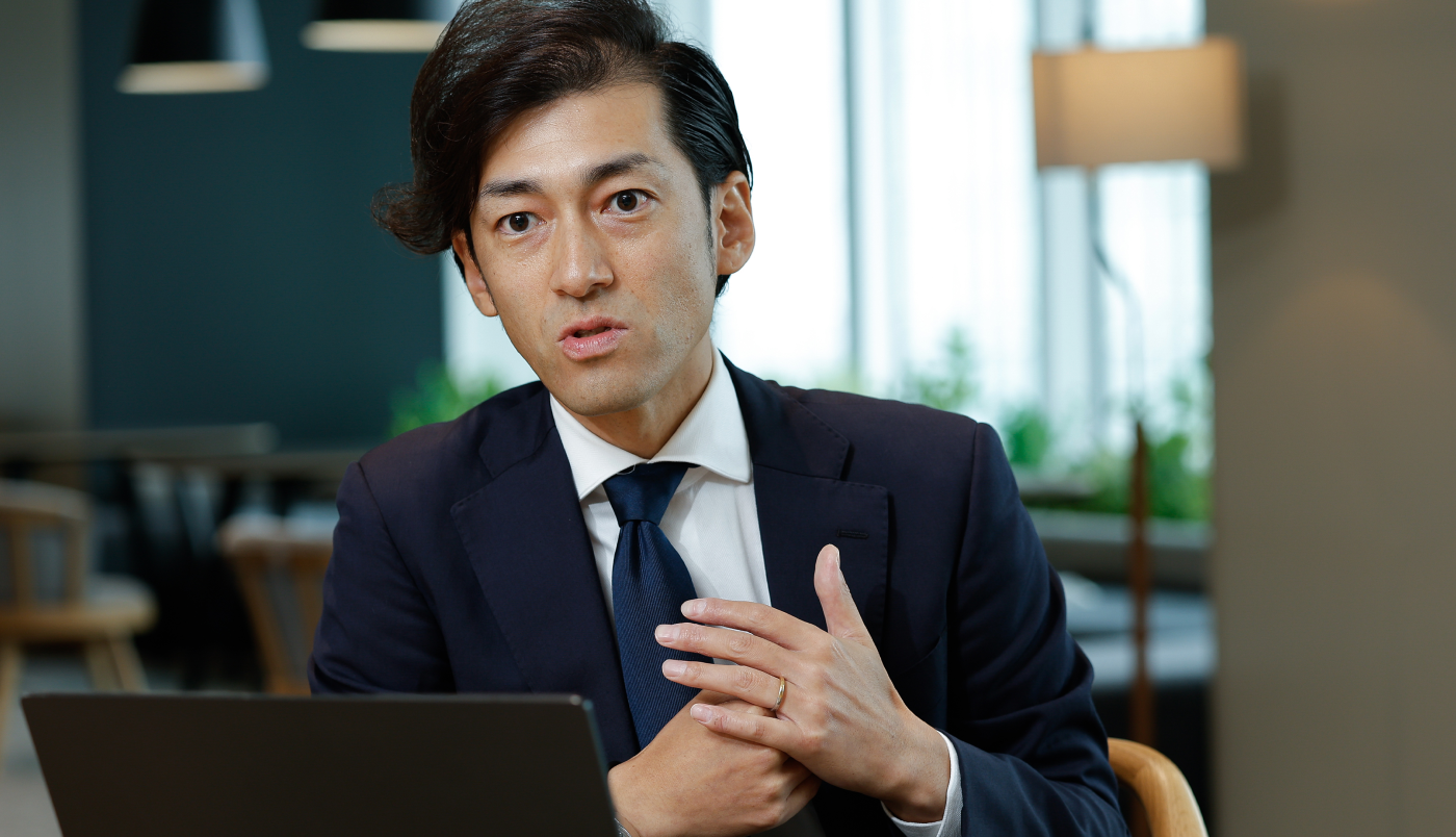 下蓑輪圭悟さんのインタビュー写真