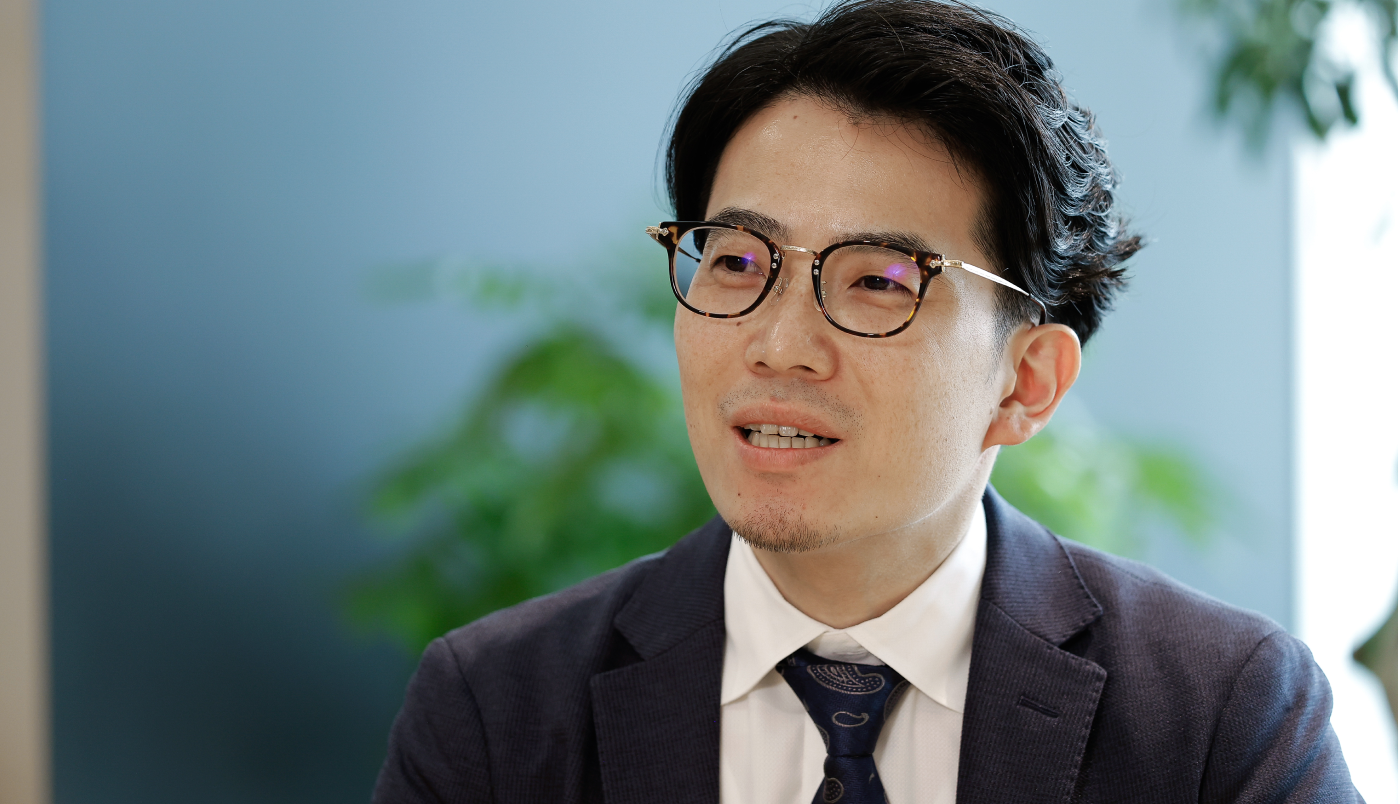 下蓑輪圭悟さんのインタビュー写真